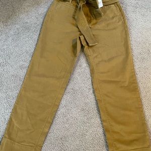 Khaki denim Pants from the Loft